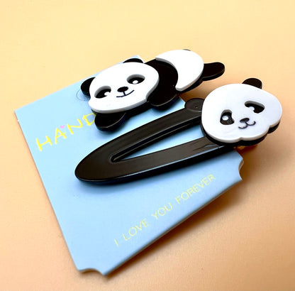 Panda Hairclip