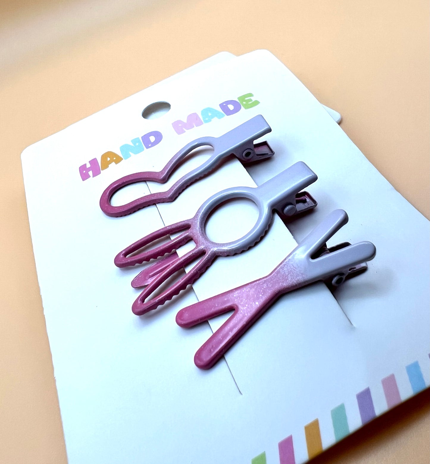 Chic Trio Hair Clips Set