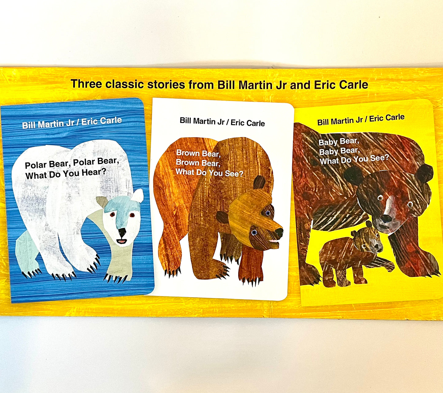 Three Classic Stories by Bill Martin Jr. and Eric Carle